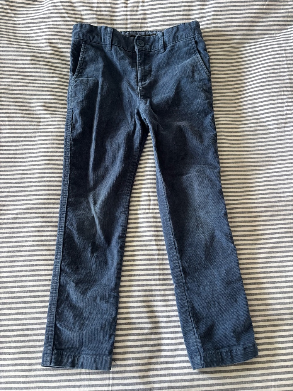 Nordstrom Boy's Corduroy Pants in Dark Navy